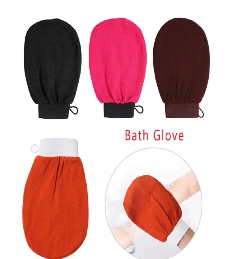 Gants exfoliants du corps de bain mitten gousé gant exfoliation gant cutané exfoliator mitts for hommes women9042076