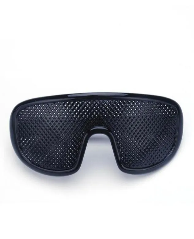 Sunglasses CUBOJUE Pinhole Glasses Black Anti Fatigue Hallow Small Hole Myopia Eyewear High Quality Plastic Drop4746042