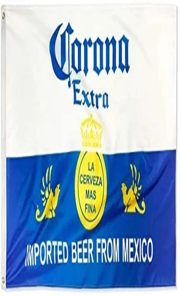 whole Stock 100polyester Corona Extra Beer Flag 3x5 FT banner7178651