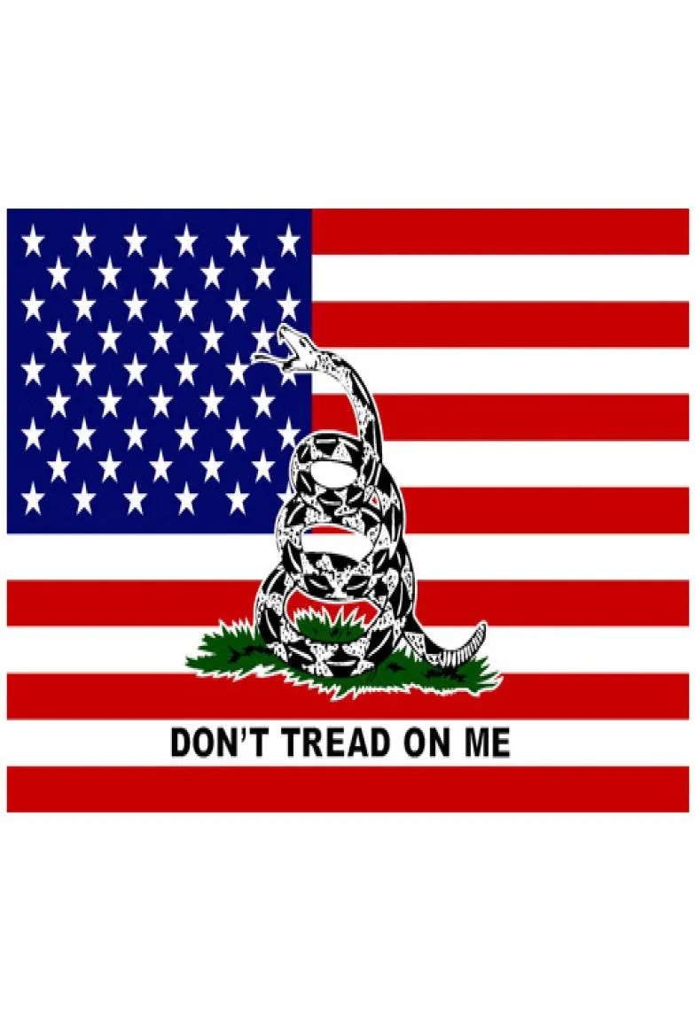 3x5ftts 90x150cm Snake American Gadsden Flag non calpestarmi su di me Direct Factory4393379