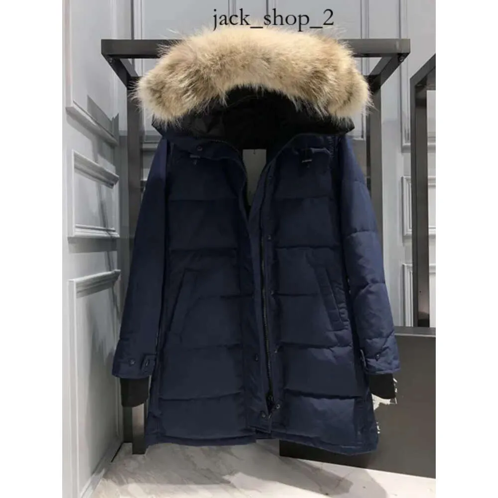 Designer Canadien Hommes et femmes en bas de parkas vestes d'hiver Veste de vêtements d'hiver Veste extérieure épaissie de mode chaleureuse couple couple en direct couche de diffusion Goode Gooses 309