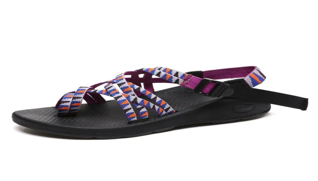 Chaton talon femmes sandales multicolore mocassin pour femme sandale en tricot avec sangle sandale grande taille bas prix ZY3993855398
