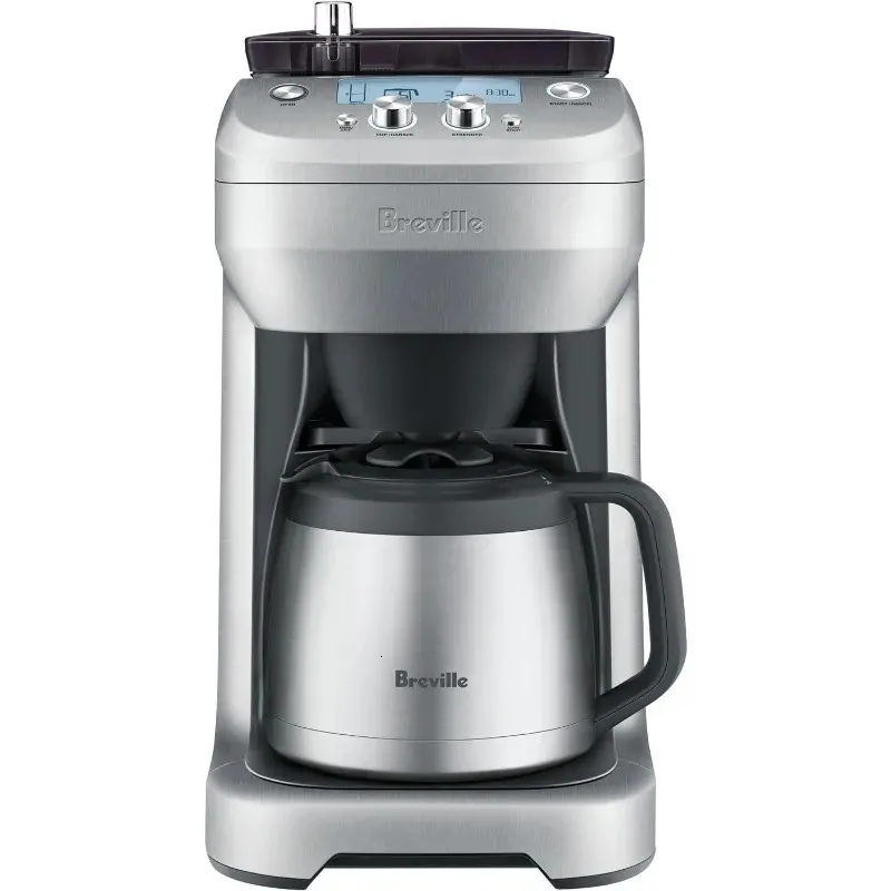 Breville Grind Control Coffee Maker 60 ounces Brushed Stainless Steel BDC650BSSSilver 240509