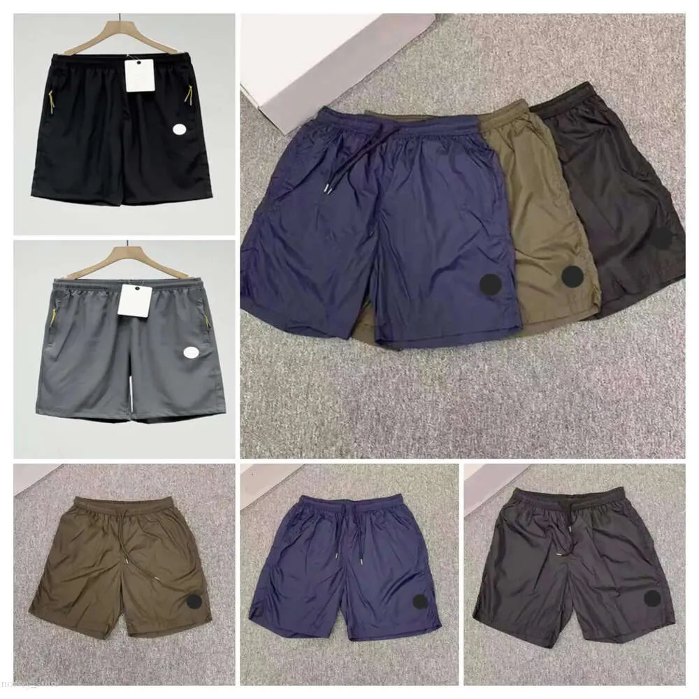 MONCLEIR Designer Shorts Homens de verão Nylon Swim Shorts Moda Cavalheiro Páfeos Swimear Boy Garoto Fechamento do zíper do bolso do bolso do bolso Tonal curto S-3xl 573