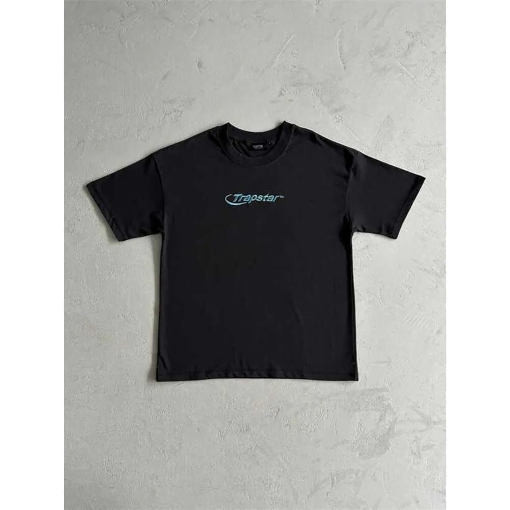 Neues Hyperdrive-T-Shirt Sticked Small Label Kurzärmeliges T-Shirt aus reinem Baumwoll Casual Street Dance American UK