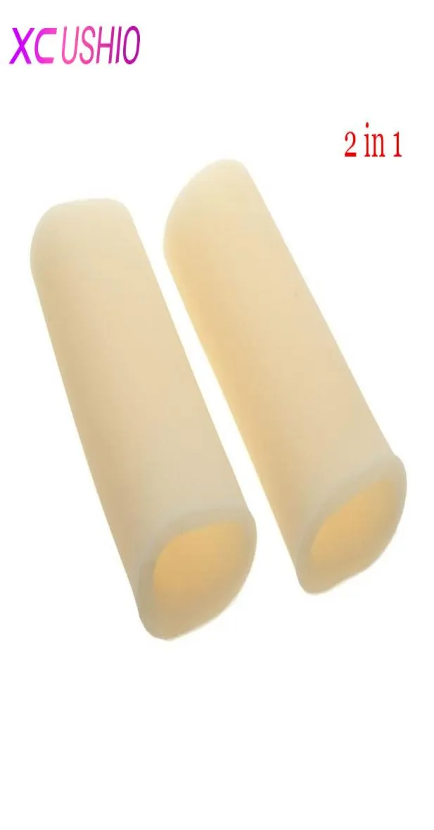 2pcs pénis pompe agrandissement accessoire Silicone Penis Sleeve for Men Penis Pump Vacuum Cup Sex Products Sex Toys for Men 0701457841