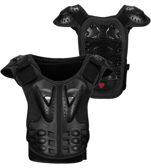 Kids Motorcycle Armor Vest Jacket Motocross Moto Vest Back Chest Protector OffRoad Dirt Bike Skateboarding Protective Gear2719556