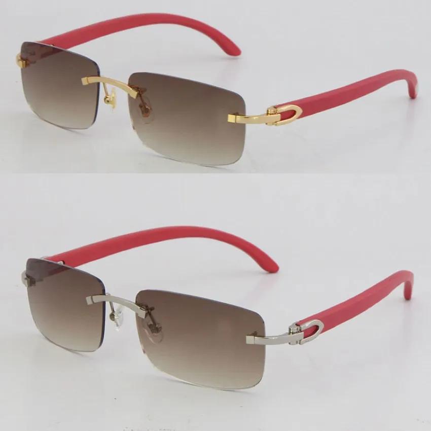 Vente en gros vendeurs de lunettes de soleil en bois célèbres en bois rouge UV400 Lens en ligne Summer Holiday Protected Square Sun pour hommes ou W 232k