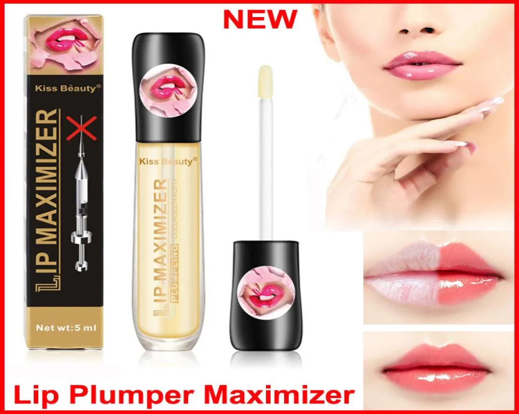 Sexy Lip Plumper Gloss Bothancer Lips Maximizer Care Plumping Sero Liquid Lip Lip Gloss máscara hidratante Aumento de los labios Capacitación K6390022