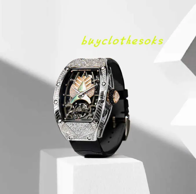 Designer di orologi da polso orologio di lusso Classic Limited Edition RM 71-01Talismano Orologio meccanico di sport di volano