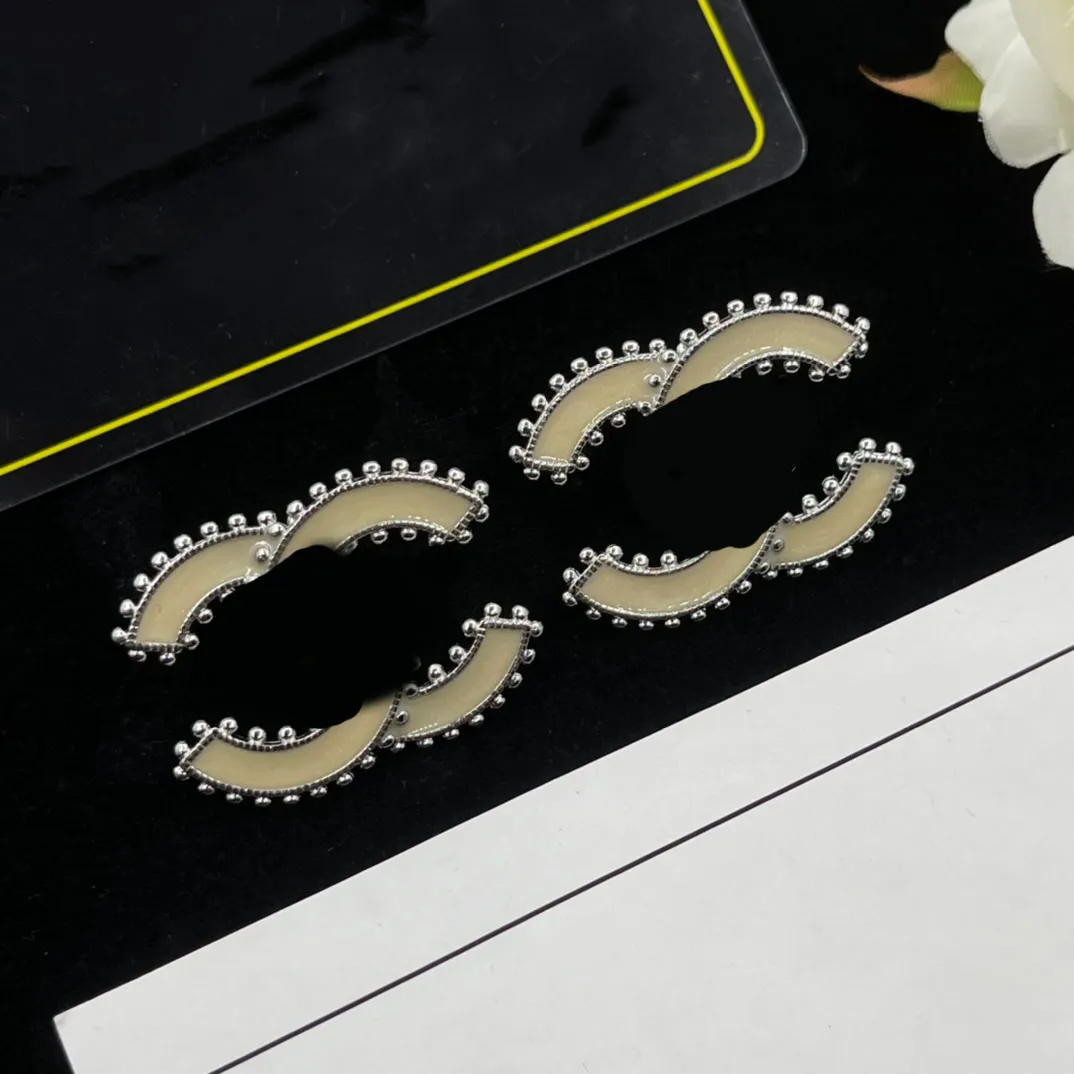 Designer Women Orecchine Regalo per le orecchie Orecchie di titanio in acciaio lussuoso gioielli di alta qualità gioielli all'ingrosso
