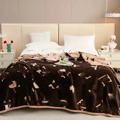 Nieuwe composiet melkvezel wolkendeken bedrukt geschenkdeken machine wasbare deken Warm Dikke dekens