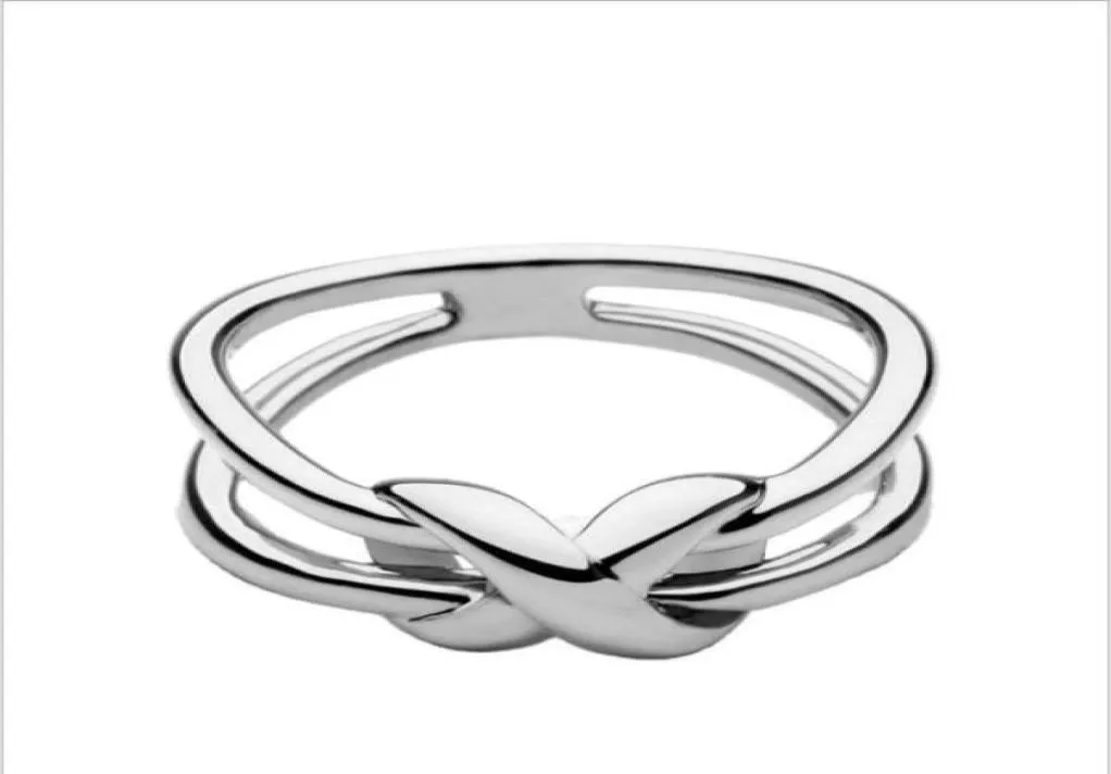 Topkwaliteit mode Infinity knoopringontwerp goud kleur midi ringen voor vrouwen ring sieraden anel feminino kerstcadeau31097916591382