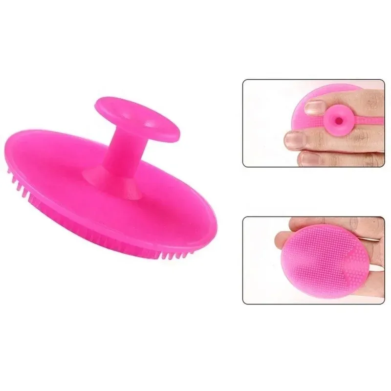 Neue Silikongesichtsreinigung Pinsel Gesicht Tiefporen Hautpflege Peelserreiniger Tool Neue Mini Beauty Soft Deep Pleaning ExfoliatorMini Schönheit Weiches Exfoliator