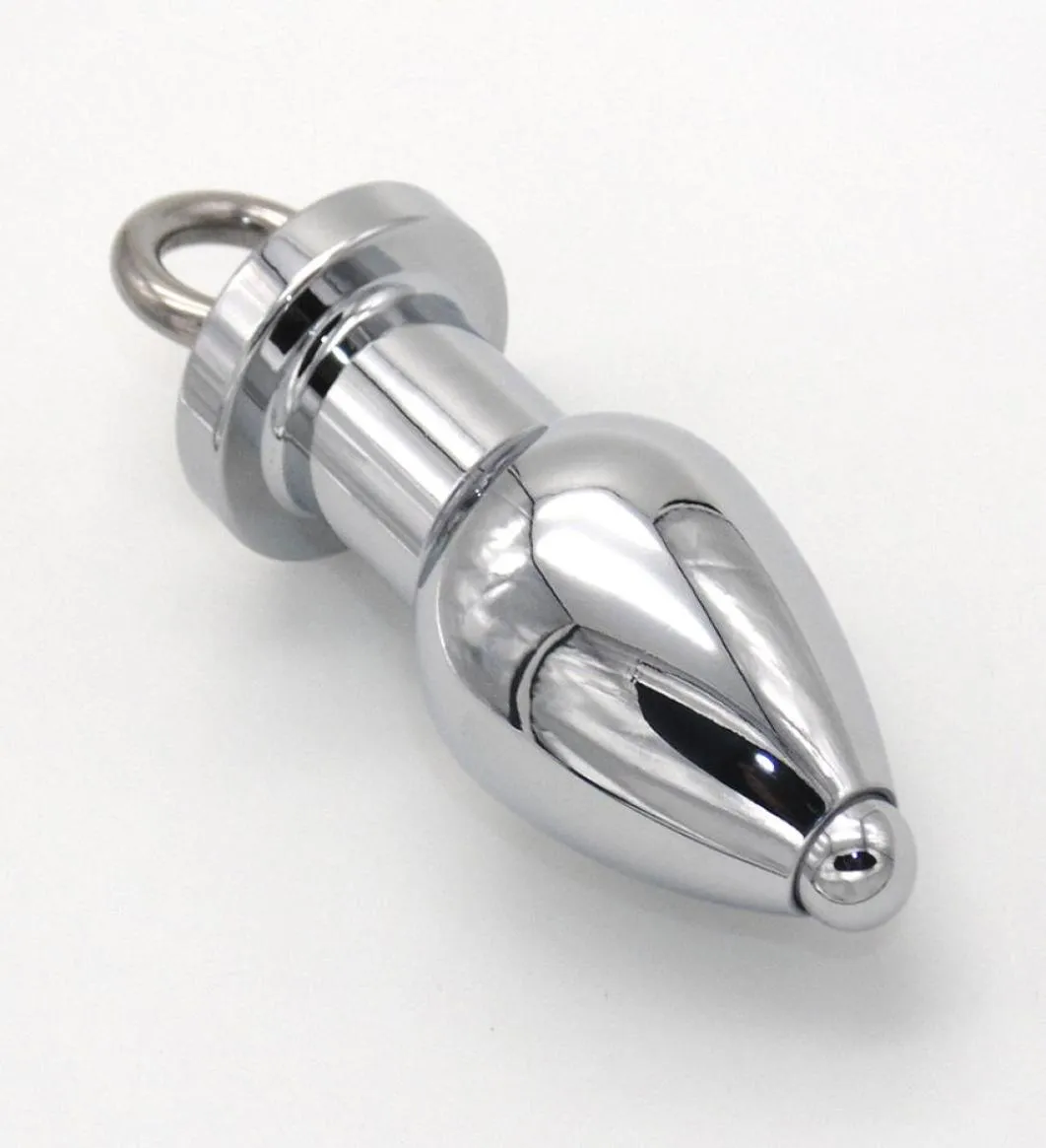 Big Innewless Steel Butt Plug Gay Anal Sex Toys for Men and Women4617727