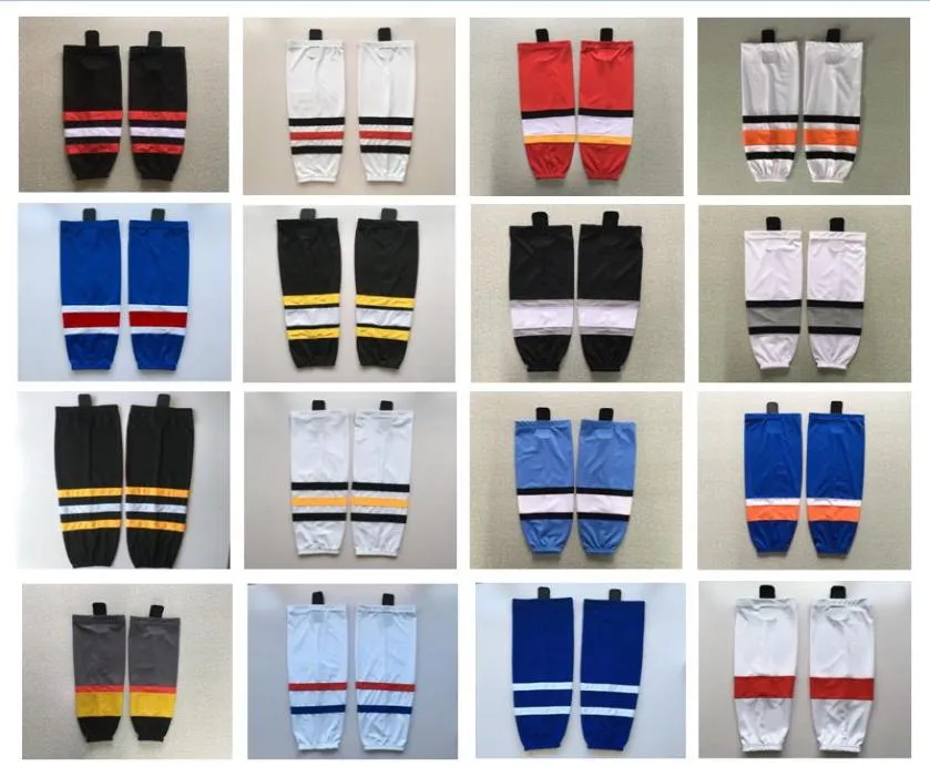 Хоккейные носки из хоккея 100 полиэфирные носки для взрослых и размер чилдерена могут Custom5458458