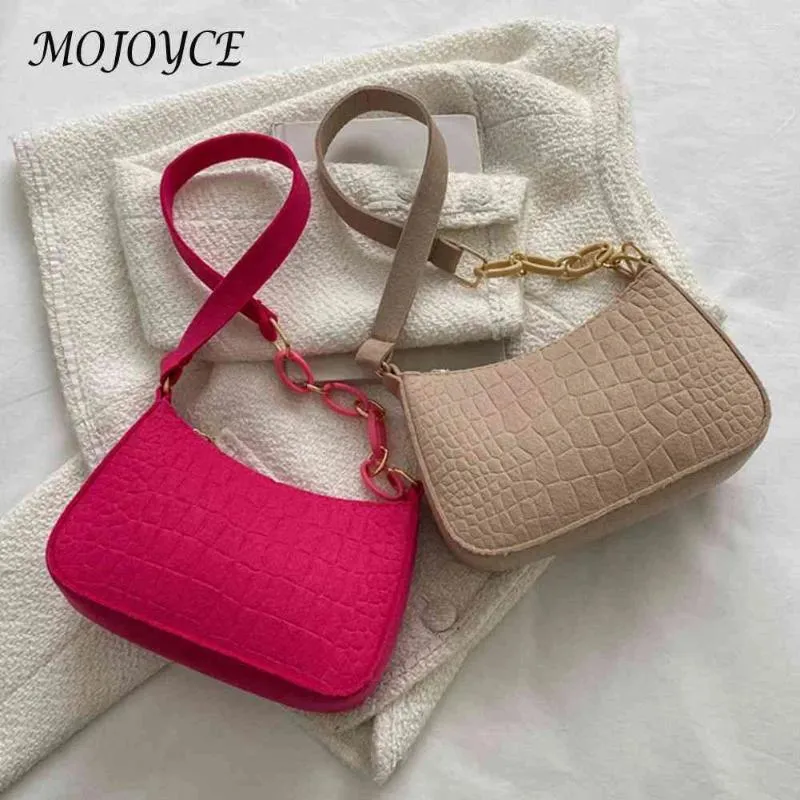 Felt shoulder bag clearance