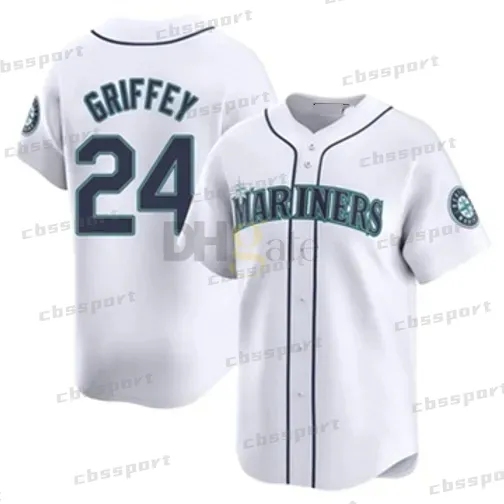 Seattle 44 Julio Rodriguez Mariner Jersey Ken Griffey From