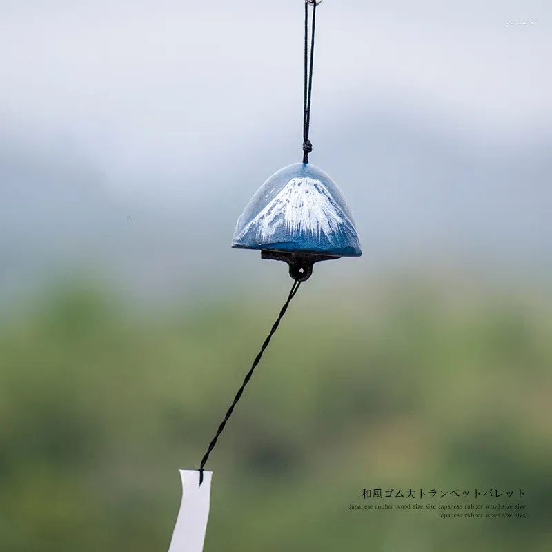 Dekorative Figuren japanischer Stil südlicher Gusseisen Wind Chimes Retro Iwate Metall Ornamente Türdekoration Reim klarer Segen