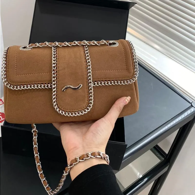 10a Fashion lederen zilverkwaliteit Crossbody tas ketting kleur patchwork schoudertassen luxe maillard designer damesketen moet ijks