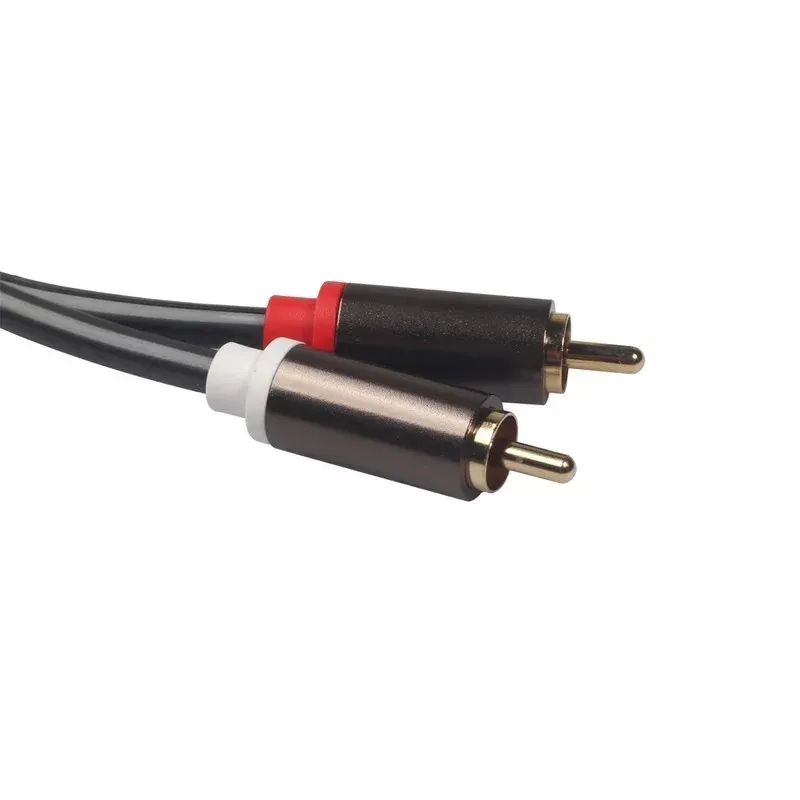 Nouveau câble audio 2 XLR à 2 Adaptateur RCA Amplificateur Electeur XLR RCA HIFI Microphone Câble pour haut-parleur XLR RCA Câble