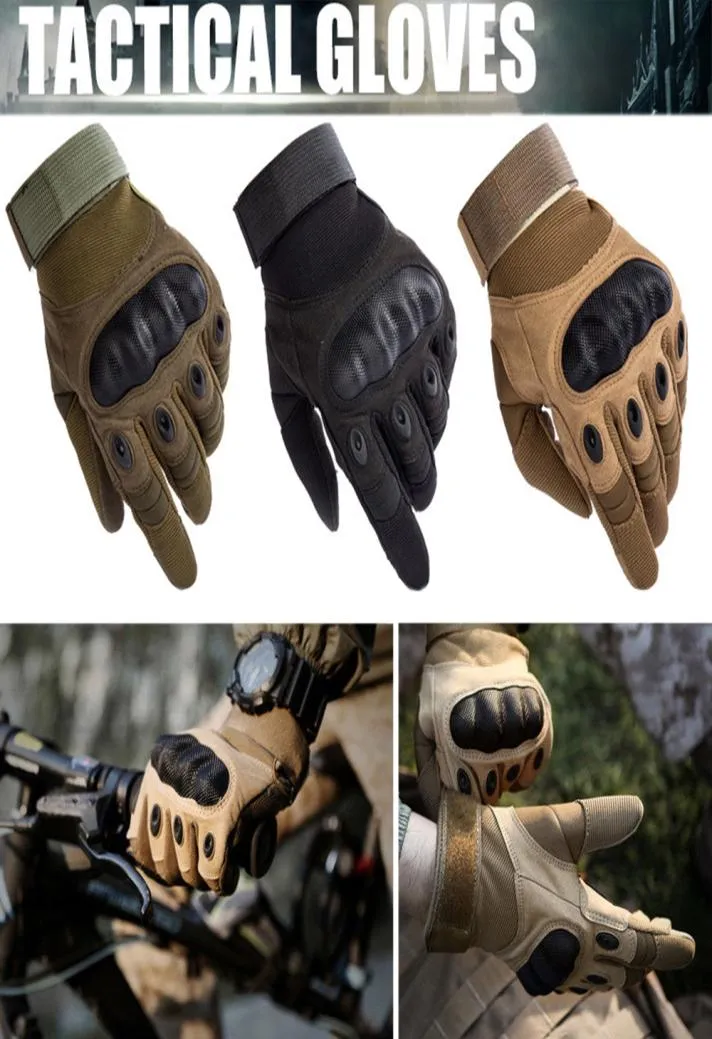 Pełne palec rękawiczki taktyczne trening wojskowy armia sWAT Outdoor Moto Bike Race Race Sport Sport Nowy 20181916949