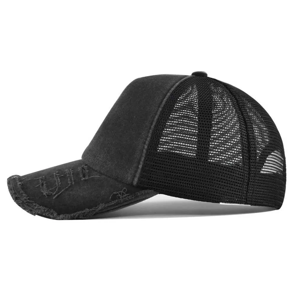 Embroidered Surfing Trucker Hat - Snapback Mesh Back Cap For Men & Women