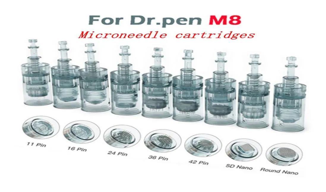 25pc Sostituzione Micro Micro NeedLesps permanente Cartuccia 1116243642Nano PIN per Derma Electrica Auto Derma DR M8 MTS Skin7360154