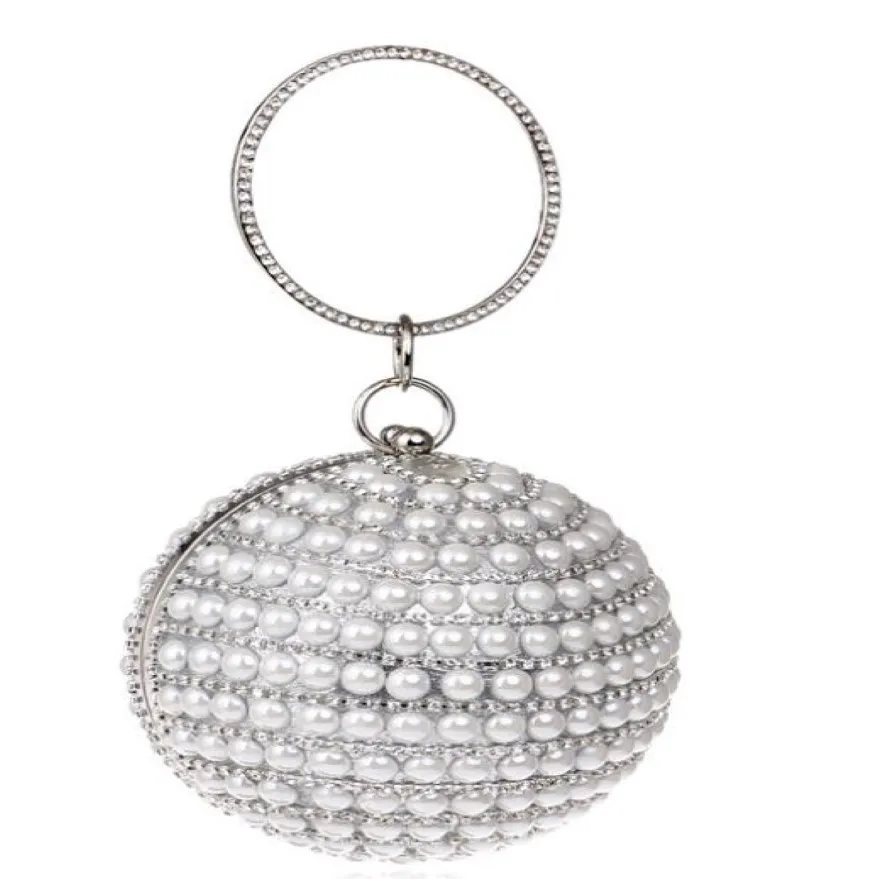 High Quality Variety Of Colors European and American Explosion Round Spherical Bag Diamond Bag Ladies Bag 311j