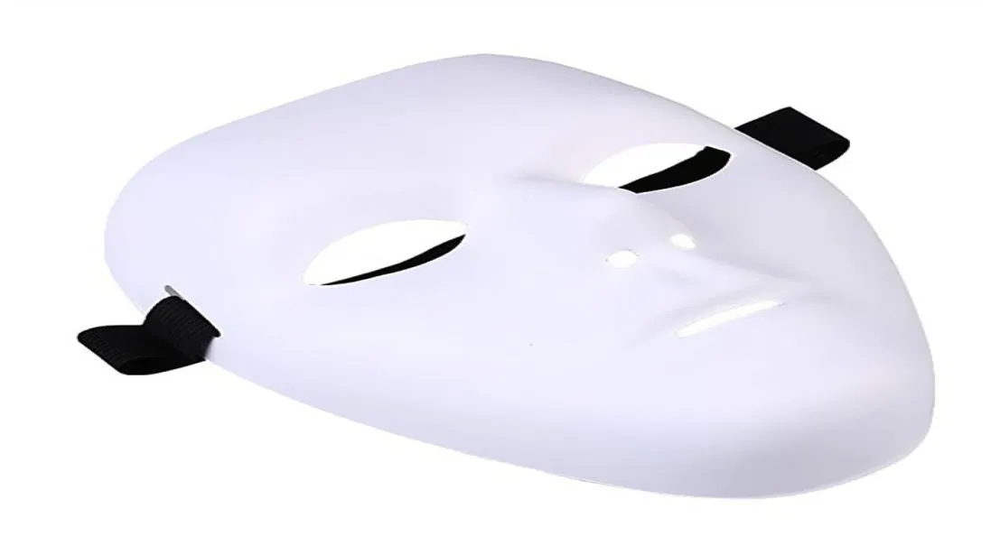 Tjock blank hane The Phantom Mask Full Face Decorating Craft Halloween2061878