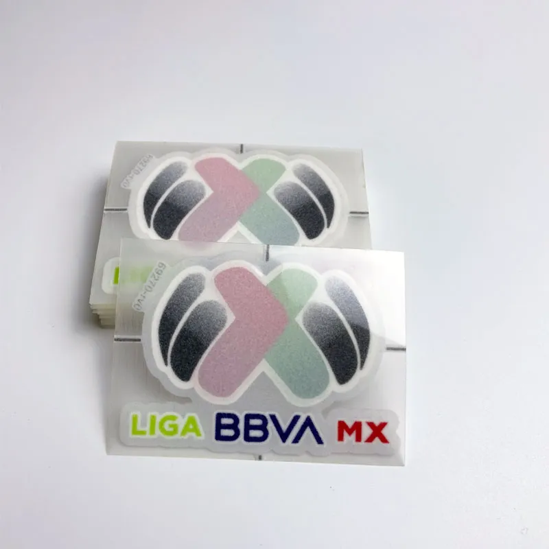 Liga MX BBVA Patch Wärmeübertragung thermische Sublimation Flockenmaterial Patch Lextra