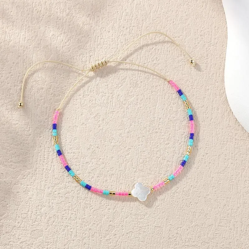 Strand Kelitch Shell Colorful Miyuki Charm bracelets faits à la main pour les femmes