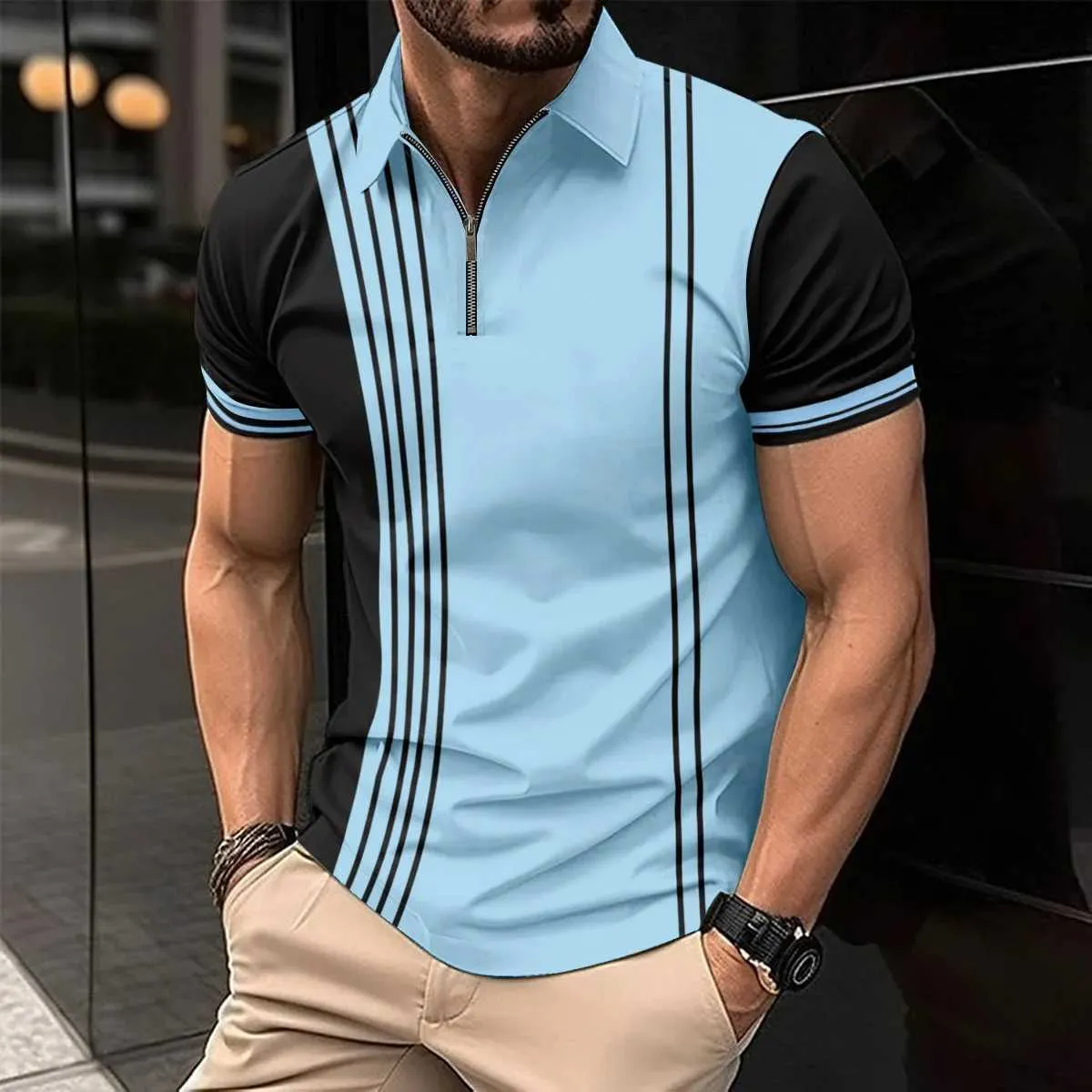 Polos masculins Nouvelle mode d'été pour hommes