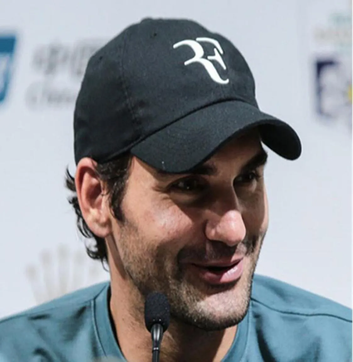 Roger Federer Baseball Caps High Quality Men Women Hybrid Hat Säljer Tennis Racket Hat Cap 10st DHL 7511427