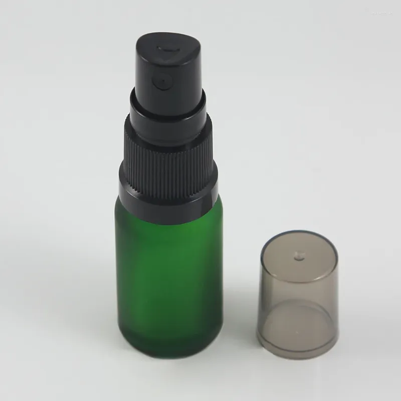Lagringsflaskor 10 ml glas vails dim spray kosmetiska containrar grossist tomma resor eteriska oljor parfym