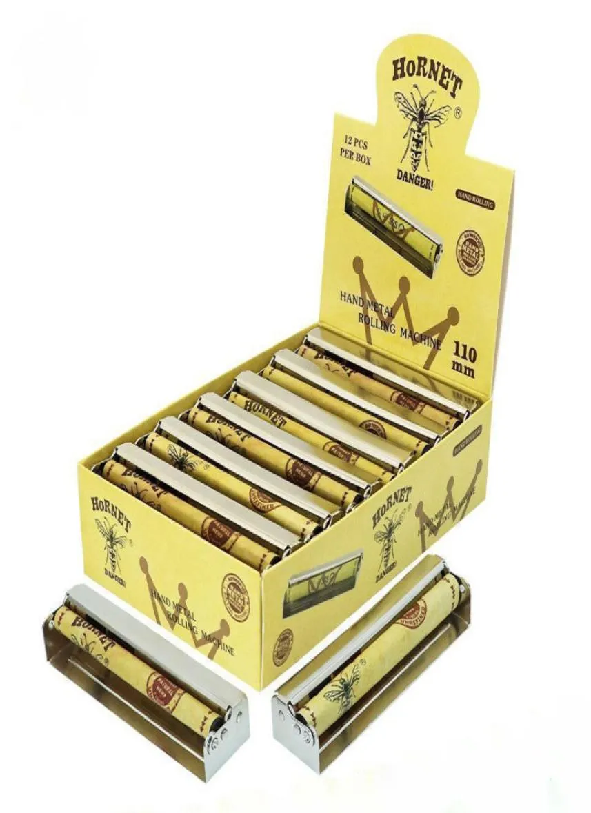 Machine de roulement de cigarettes manuelle portable 110 mm Injecteur de tabac accessoires fumeurs Rouleau de tabac à tabac 8850996