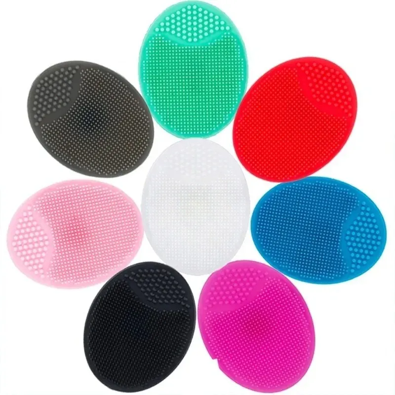 Neue Silikongesichtsreinigung Pinsel Gesicht Tiefporen Hautpflege Peelserreiniger Tool Neue Mini Beauty Soft Deep Pleaning ExfoliatorMini Schönheit Weiches Exfoliator