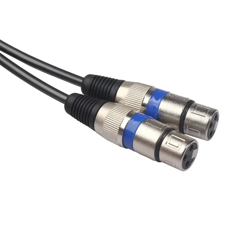 Nouveau câble audio 2 XLR à 2 Adaptateur RCA Amplificateur Electeur XLR RCA HIFI Microphone Câble pour haut-parleur XLR RCA Câble