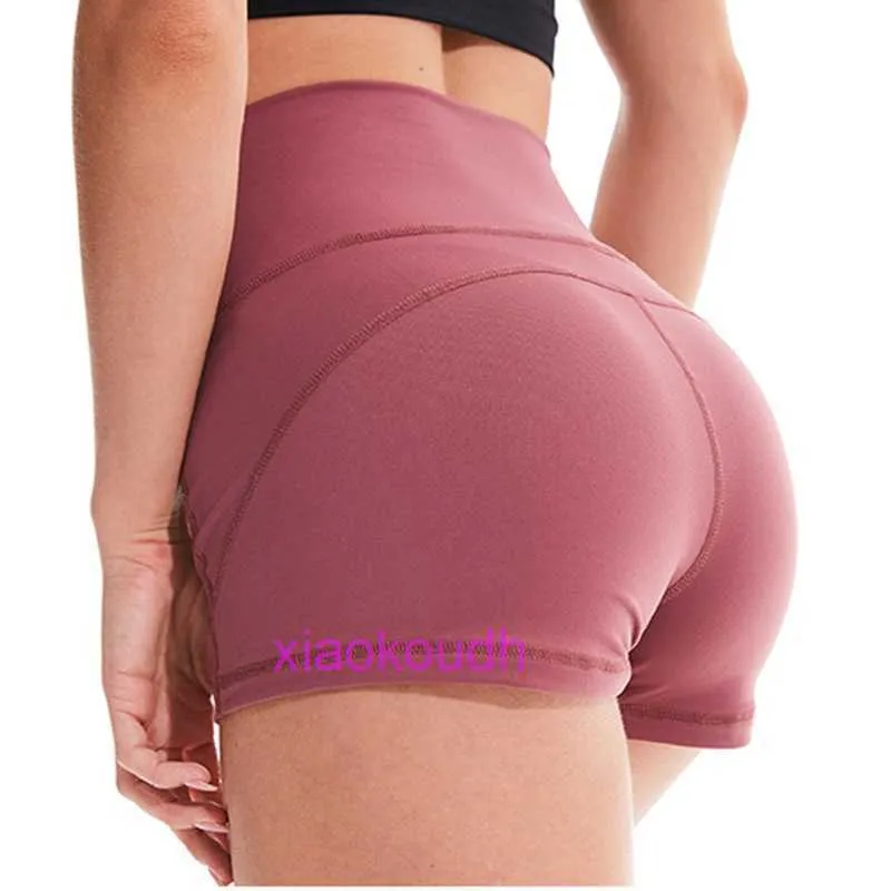 LUL Designer confortable pour femmes Sports Cycling Pantalons Yoga Shorts Suit Shorts Femmes Haute Haute Soulevant un émouateur respirant