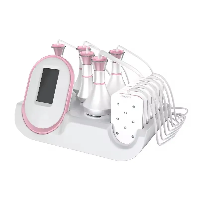 2024 Nouveaux arrivants 6 sur 1 80k Slimming Beauty Machine Skin Firnging Anti rikinde Fat Loss Dispositif de réduction de cellulite