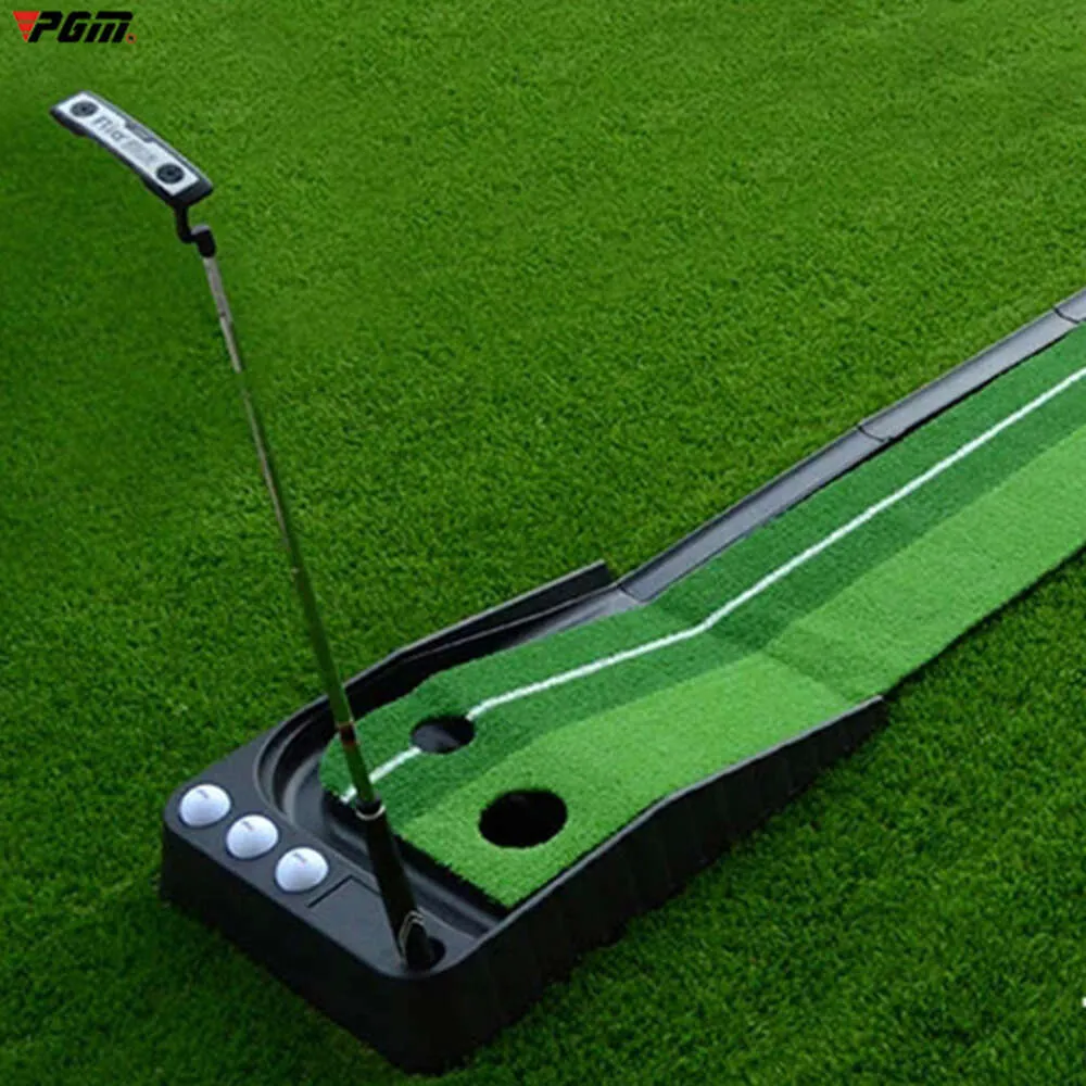 Internet berömd golf inomhus och utomhuskontor Green Course Mini Fairway Putter Trainer Home Practice Filt