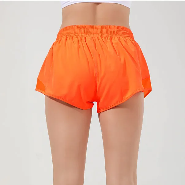 Quick Dry Low Rise Yoga Exercise Shorts With Built In Lining And Hidden Zipper Perfect For Running And Sports Activities From Wslly104104 15.15 DHgate.Com