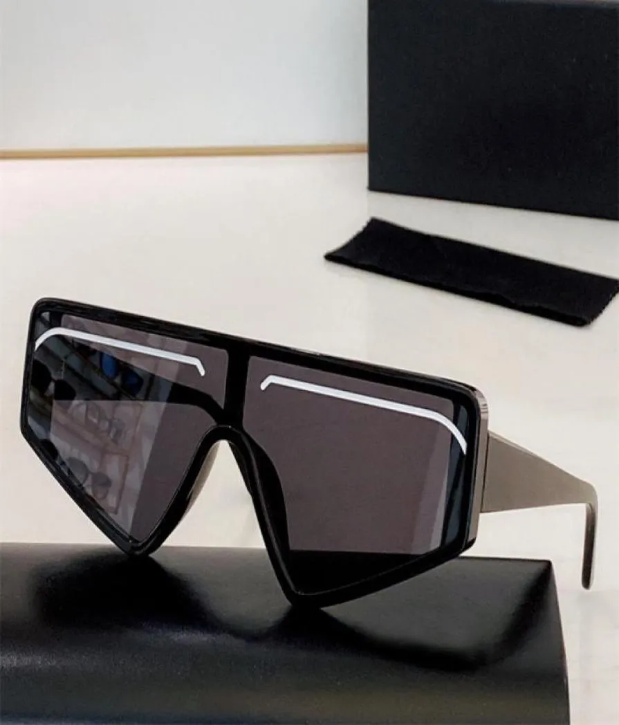 Designer popular de moda 0010 Óculos de sol para mulheres Vintage SHIELD SHIEL SOM SOL Glasses Outdoor Estilo único Antiultraviolet PR1158864