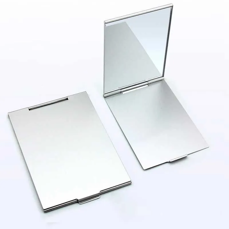 Miroirs compacts miroir de maquillage pliant de petite taille