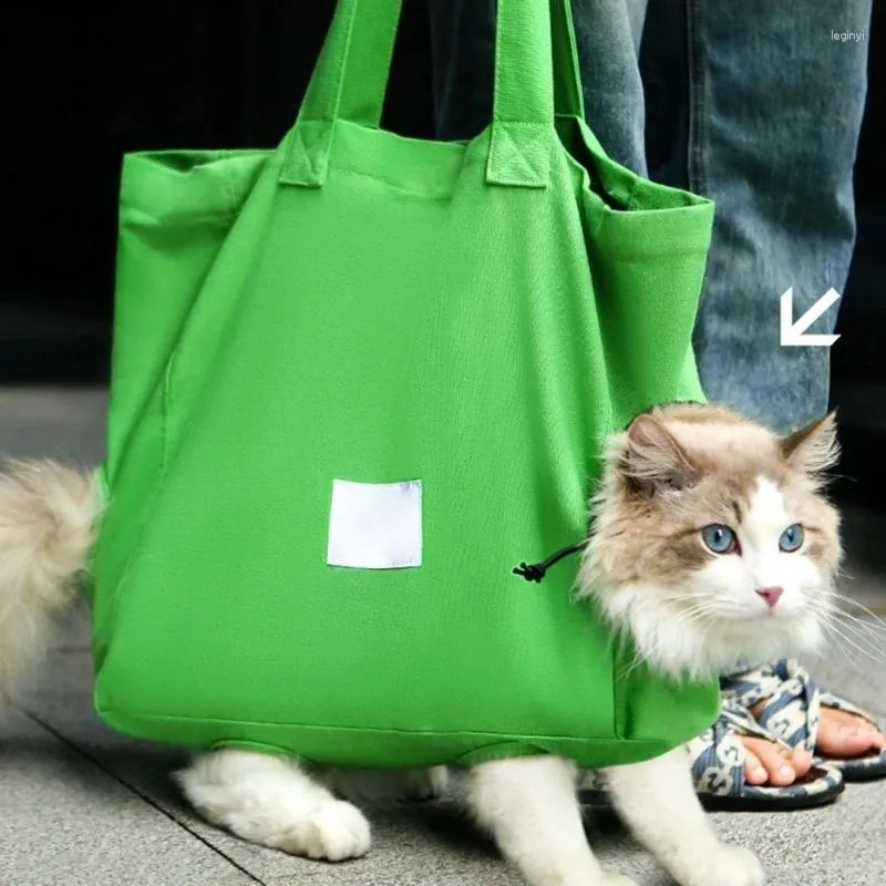 Cat Carriers Cats Bag voor uitje uit Pet Small Go Out benen