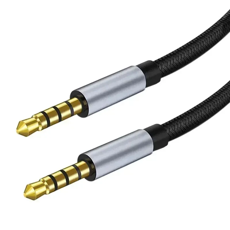 3,5 mm aux kabelaansluiting mannelijk naar mannelijke audiokabel 3,5 mm luidsprekerkabel voor hoofdtelefoonauto voor Xiaomi Redmi 5 plus OnePlus 5T aux koord