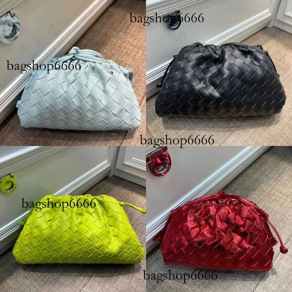 Designer Botega V Authentic Fashion Bags Кожаные мешочки кассеты плиссированные облако маленькая сумка оригинальное издание s