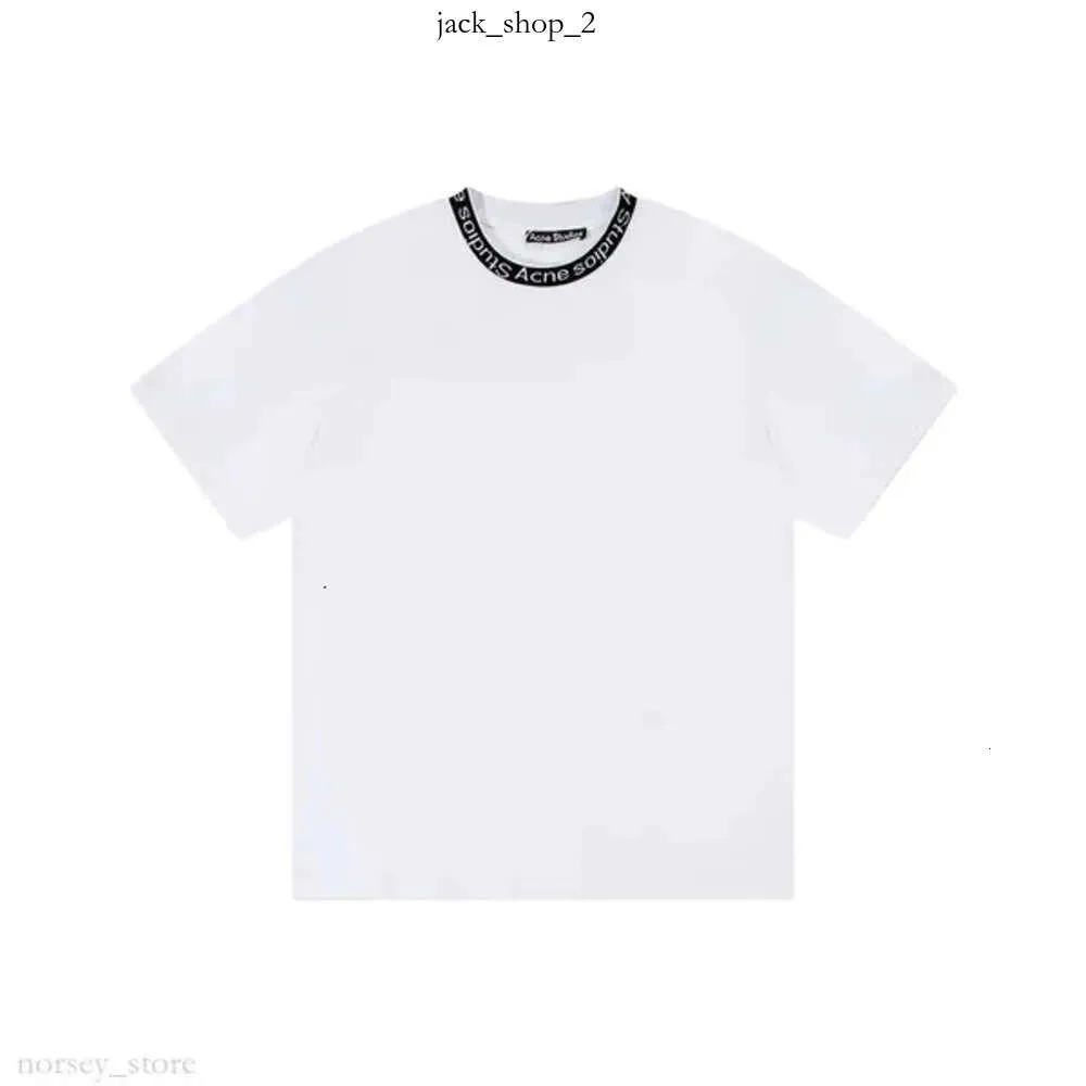 Acne Studio Streetwear Summer T Shirt Men Designer Tshirt Fashion Print Graphic Tee Shirt Maglietta Camiseta Hombre Acnes Studio Shirt 983