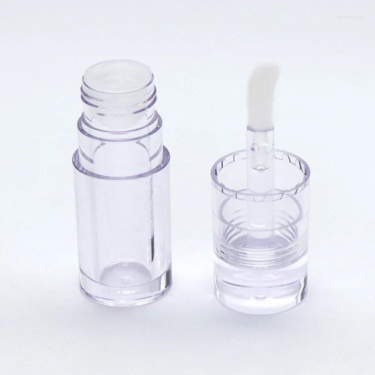 Storage Bottles Full Transparent Big Brush Refillable Bottle Lip Gloss Empty Tube Eyeliner Mascara Cosmetics Packaging