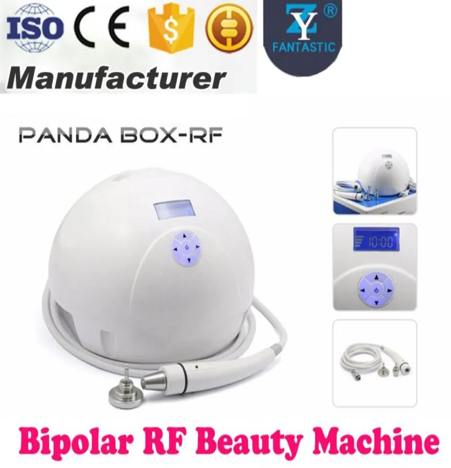 Pro Panda Box RF Radio Fréquence Face Soulagez la peau serrer les rides RÉPOLATION HOME Utilisation de la machine de beauté RF bipolaire2090015